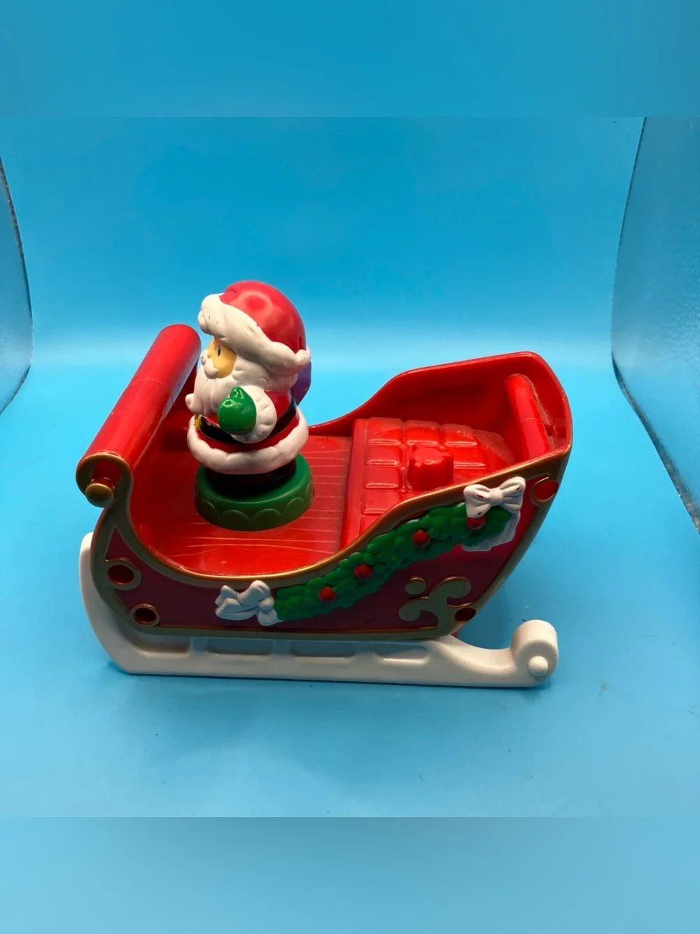 Fisher-Price Red and White Santa Sleigh Playset
